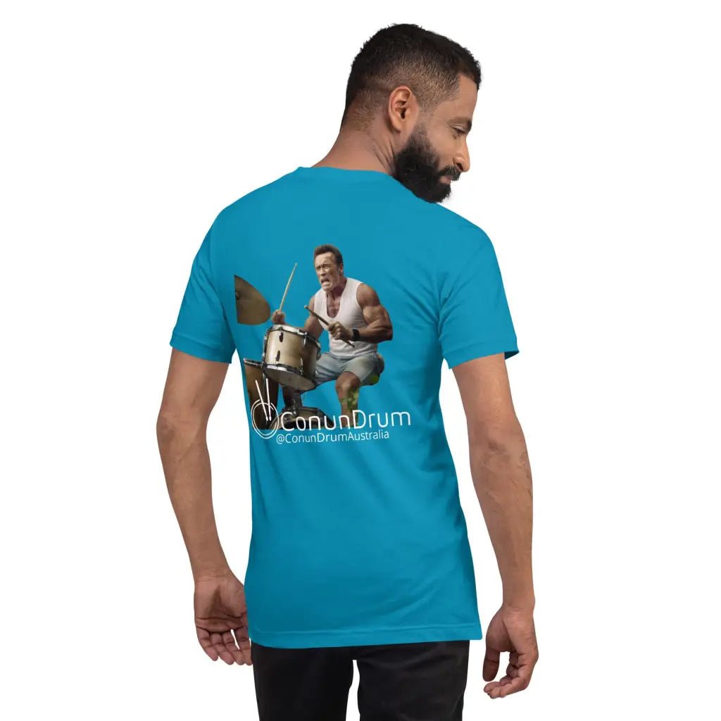 Arnie Unisex t-shirt - Aqua / S