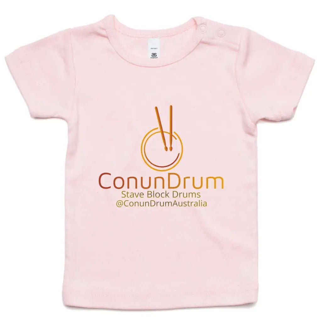 ConunDrum - Infant Wee Tee - Pink / 0-3m