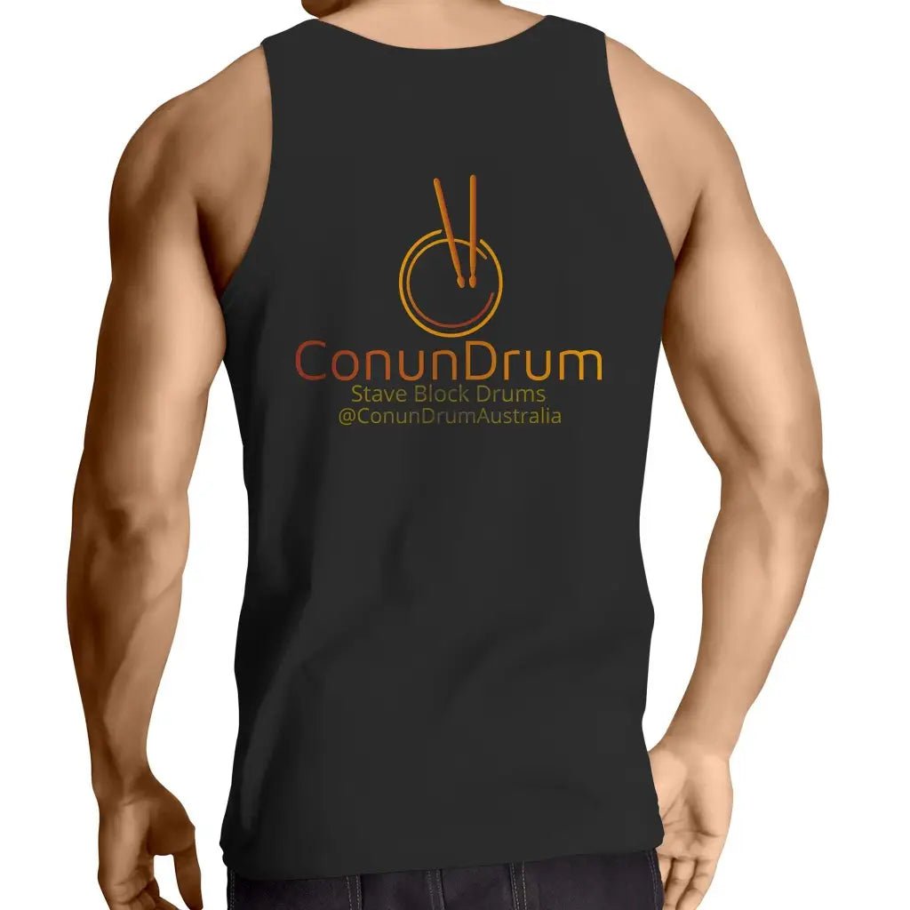 ConunDrum - Mens Singlet Top - T-Shirt