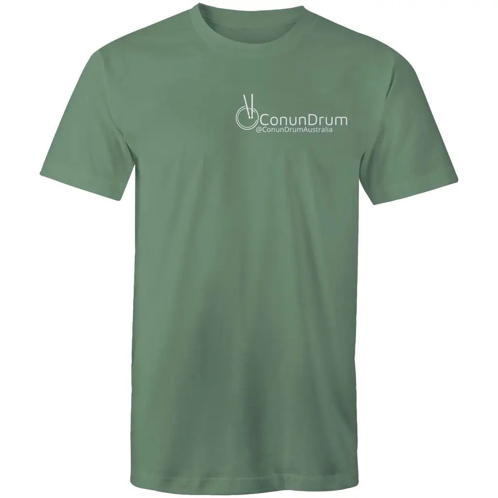 ConunDrum - Mens T-Shirt - Sage / Small