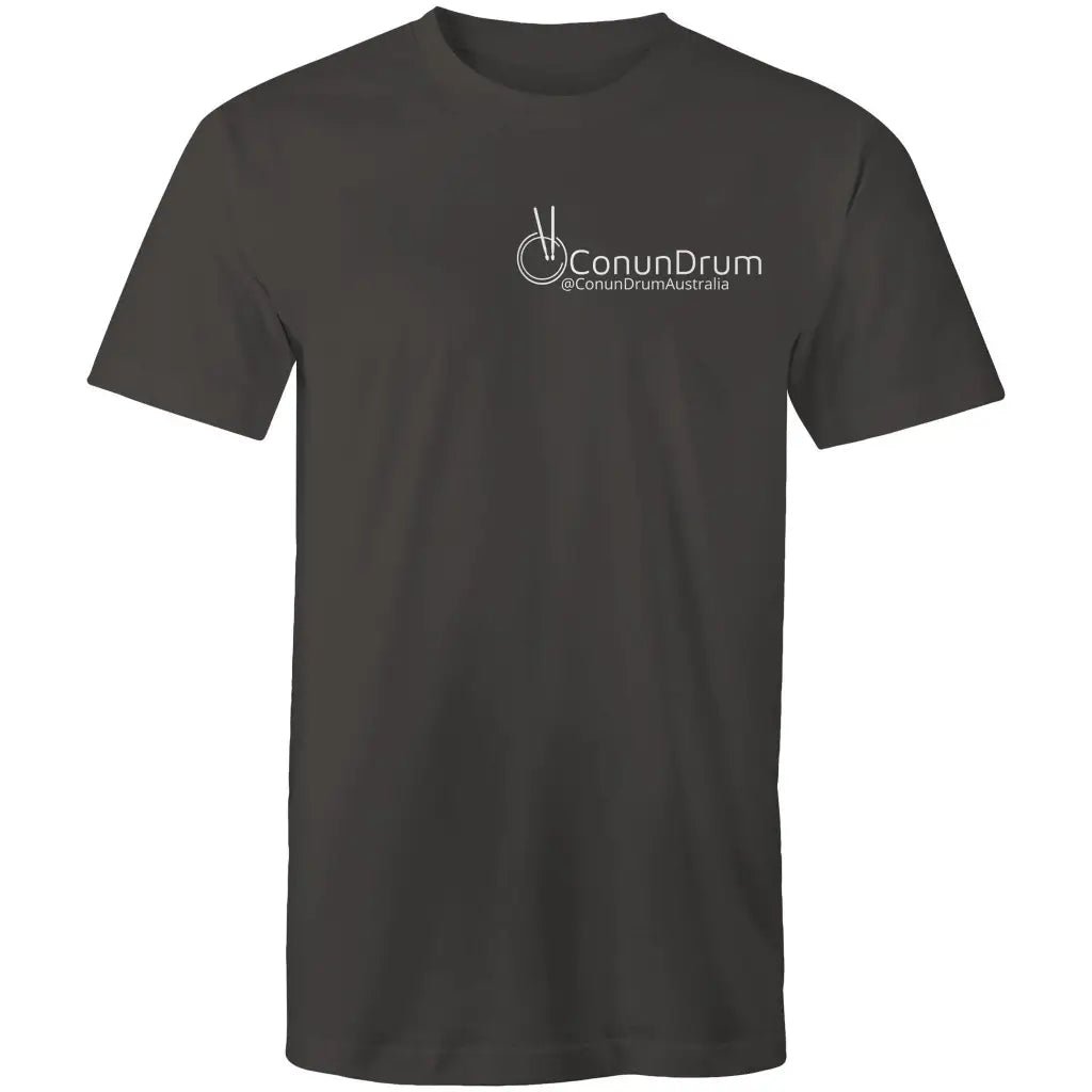 ConunDrum - Mens T-Shirt - Charcoal / Small