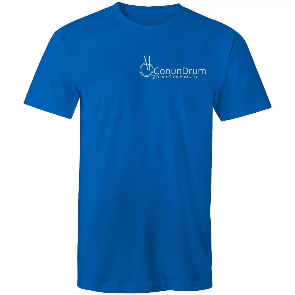 ConunDrum - Mens T-Shirt - Bright Royal / Small