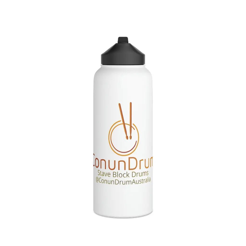 ConunDrum Stainless Steel Water Bottle Standard Lid - 32oz /