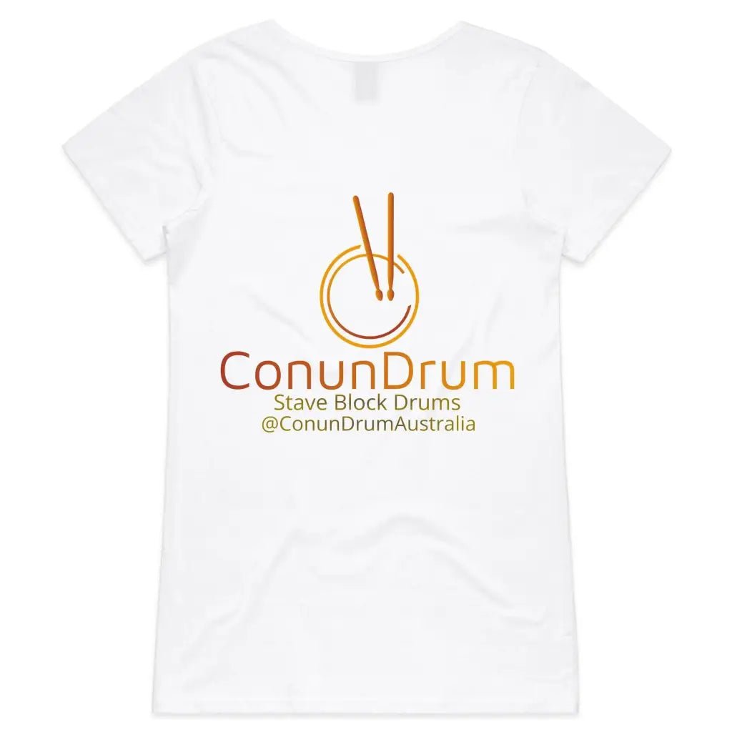 ConunDrum - Womens V-Neck T-Shirt - T-Shirt