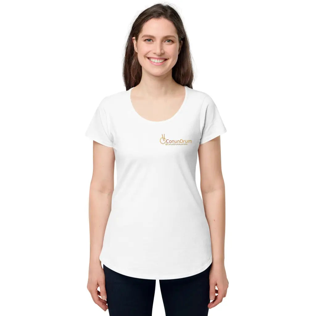 Women’s round neck tee - White / XS - T-Shirt